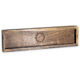 6x Porte-Encens Zodiaque avec Plateau pour Cristaux :