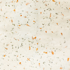10x Papier d\'Emballage Artisanal Lokta (51x76cm) - Mélange d\'herbes