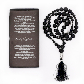 Collier Essence du Volcan - Énergie d\'ancrage