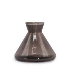 6x Flacon Diffuseur de Parfum Alhamist de 250 ml (sans bouchon) - Noir Fumé
