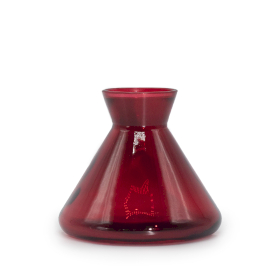 6x Flacon Diffuseur de Parfum Alhamist de 250 ml (sans bouchon) - Rouge