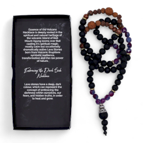 Collier Essence du Volcan – Embrasser le Côté Obscur