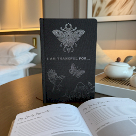 Journal de Gratitude Noir - 120 pages 