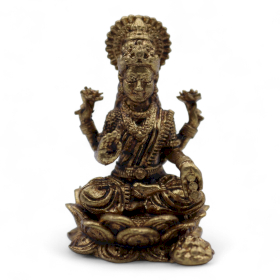 12x Dieux Miniatures En Laiton – Lakshmi (11 G) – 30 Mm