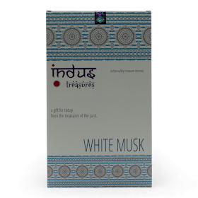 12x Trésors d’Indus – Musc blanc – 15 g