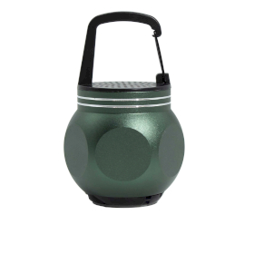 Mini Enceinte avec Crochet de Camping – Vert
