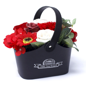 Bouquet Petit Panier - Rouge