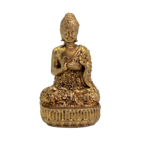 4x Dieux Miniatures en Laiton – Bouddha (60 g) – 48 mm