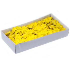 36x Fleurs de Savon pour Bouquet - Jacinthe Jaune