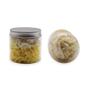 4x Savon Fouetté Vanille  120 g – Marque Blanche