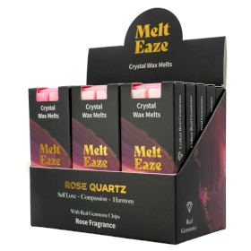 15x Fondants Parfumés MeltEaze 50g – Amour quartz rose – Rose