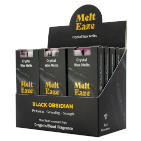 15x Fondants Parfumés MeltEaze 50g – Bouclier d’obsidienne – Sang de dragon