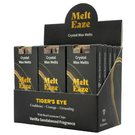15x Fondants Parfumés MeltEaze 50g – Force œil de tigre – Vanille bois de santal