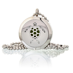 Collier Diffuseur Aromathérapie - Tortue 25mm