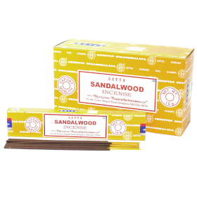 12x Encens SATYA 15g - Sandalwood