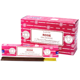 12x Encens SATYA 15g - Rose