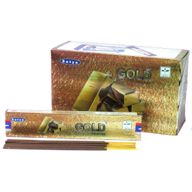 12x Encens SATYA 15g - Gold