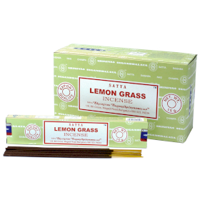 12x Encens SATYA 15g - Lemongrass