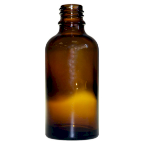 88x Bouteilles Ambrées 50 ml