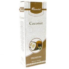 6x Bâtonnet Encens Premium Aromatika - Noix de Coco