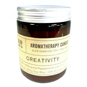 Bougie Aromathérapie 200g  - Créativité