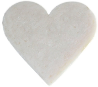 100x Coeur de Savon (appox 100) Noix de Coco