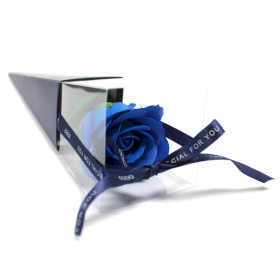 6x Rose Unique - Bleue