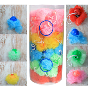 120x Fleurs de Douche - 5 Couleurs Jouets Grinçants 30g