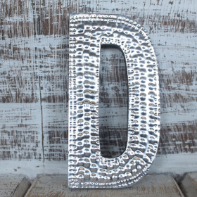 4x Petites Lettres en Aluminium – D