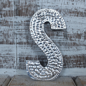 4x Petites Lettres en Aluminium - S