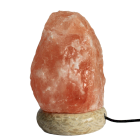 Lampe en cristal de Sel de l’Himalaya avec USB - 11.5 cm