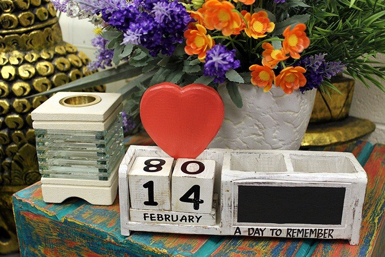 Calendriers en bois ''Day to Remember'' - AW-Cadeaux