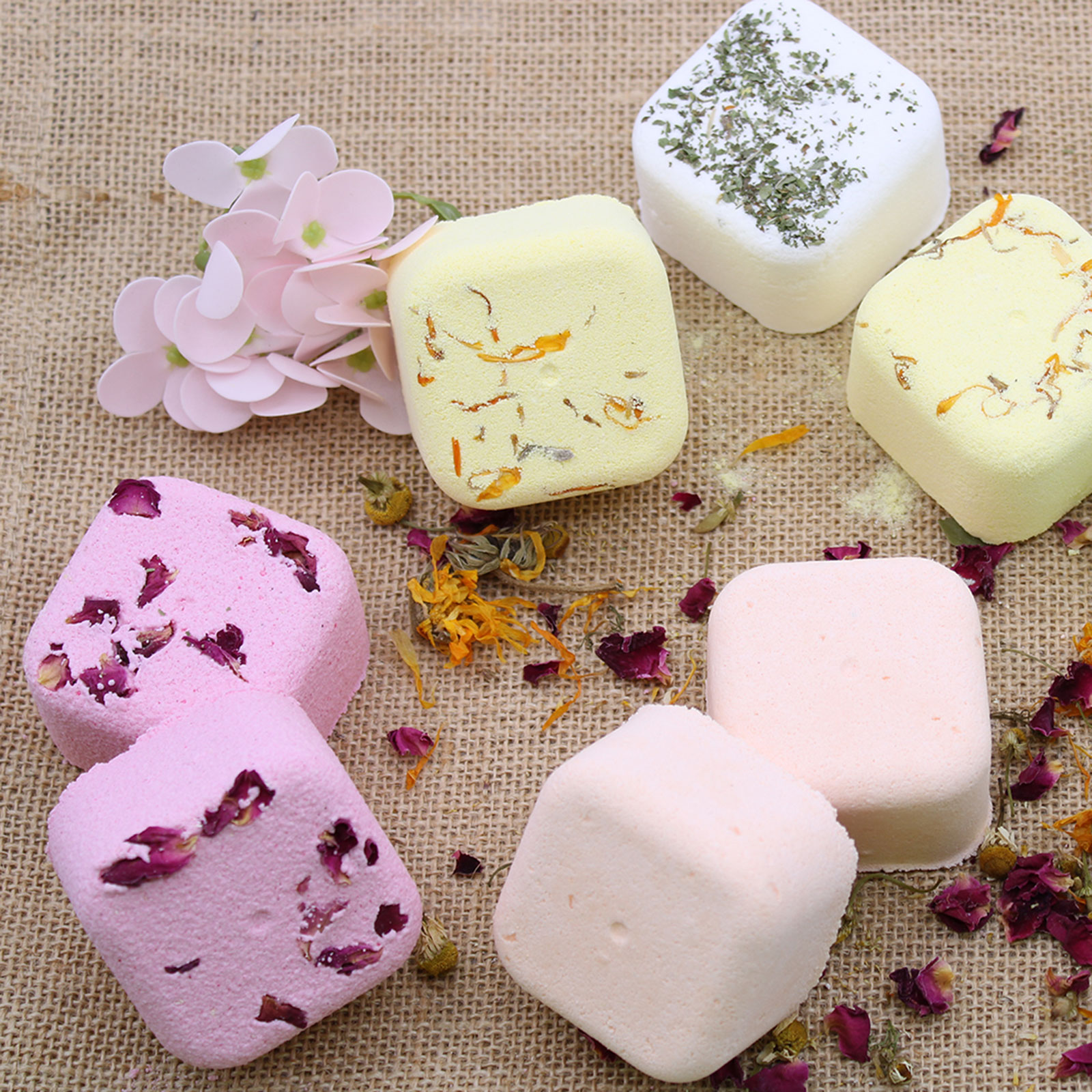 Galet de douche effervescents