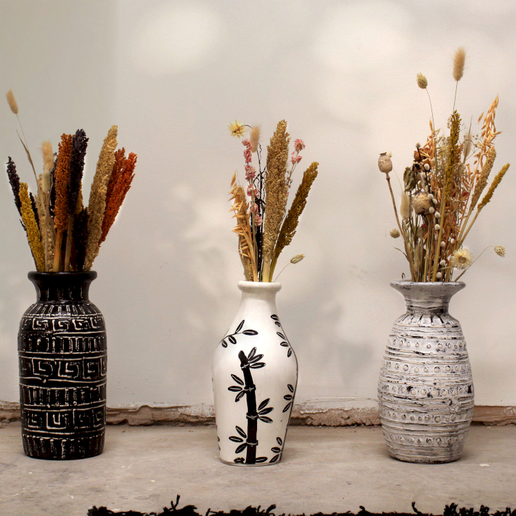 Vases en Céramique de Lombok