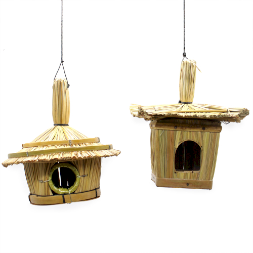 Mangeoire oiseaux Carillon éolien naturel - Weba meubles