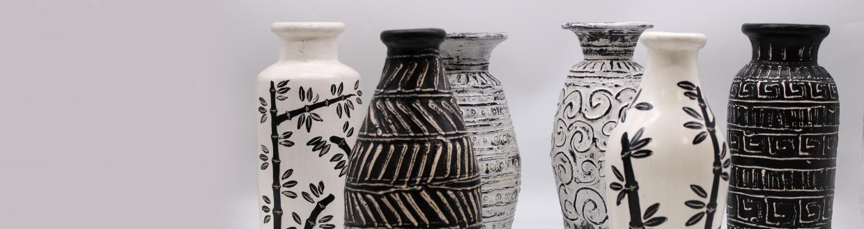 Vases en Céramique de Lombok