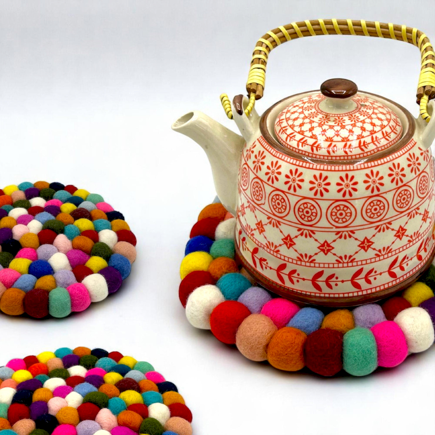  Sets de Table et Sous-Verres en Feutre - AWGifts France
