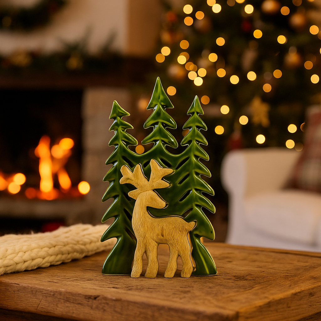 Perdu dans la forêt – Décorations et bols en bois