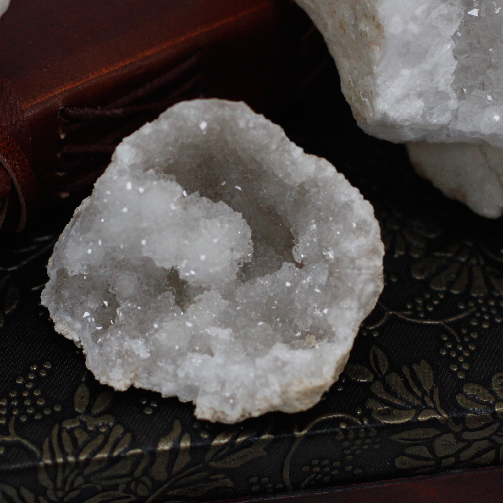 comment ouvrir une geode de quartz 